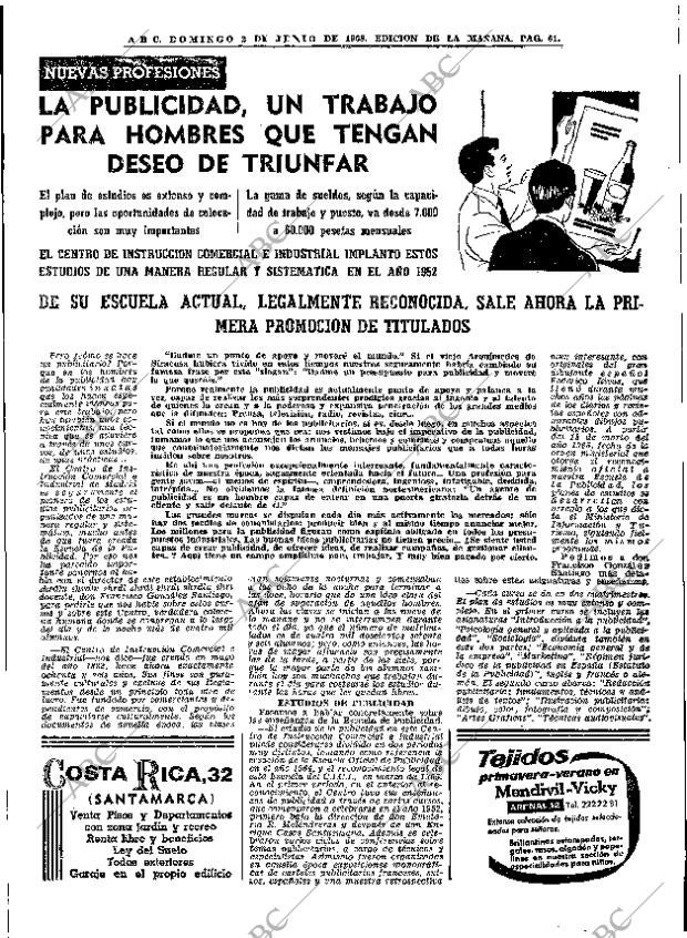 ABC MADRID 02-06-1968 página 61