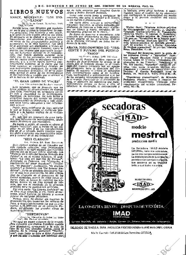 ABC MADRID 02-06-1968 página 65