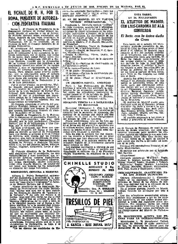 ABC MADRID 02-06-1968 página 88