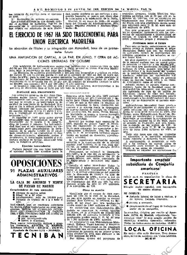 ABC MADRID 02-06-1968 página 95