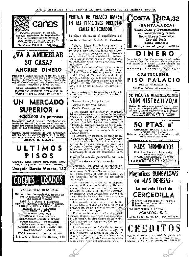 ABC MADRID 04-06-1968 página 44