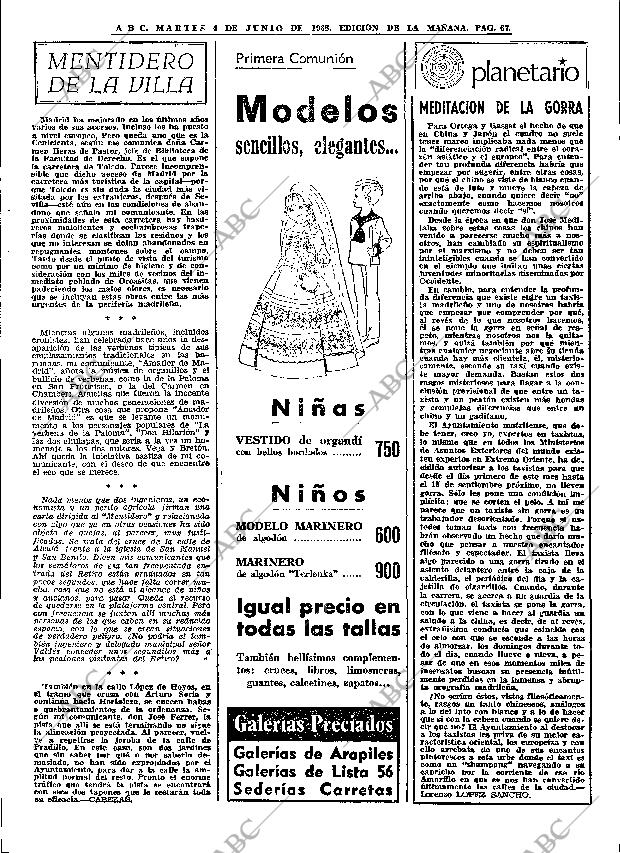 ABC MADRID 04-06-1968 página 67