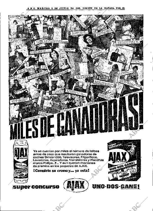 ABC MADRID 04-06-1968 página 68