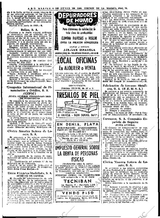 ABC MADRID 04-06-1968 página 76