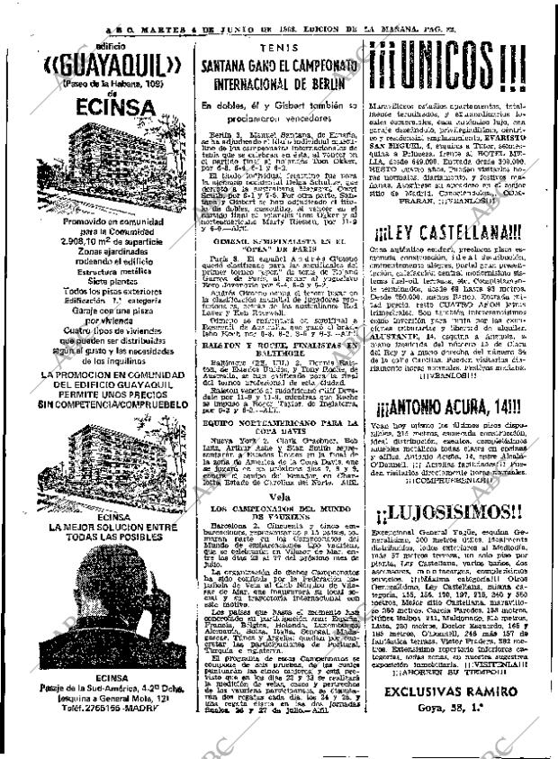 ABC MADRID 04-06-1968 página 82