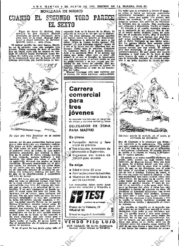 ABC MADRID 04-06-1968 página 87