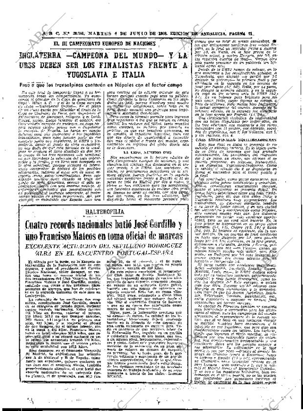 ABC SEVILLA 04-06-1968 página 71