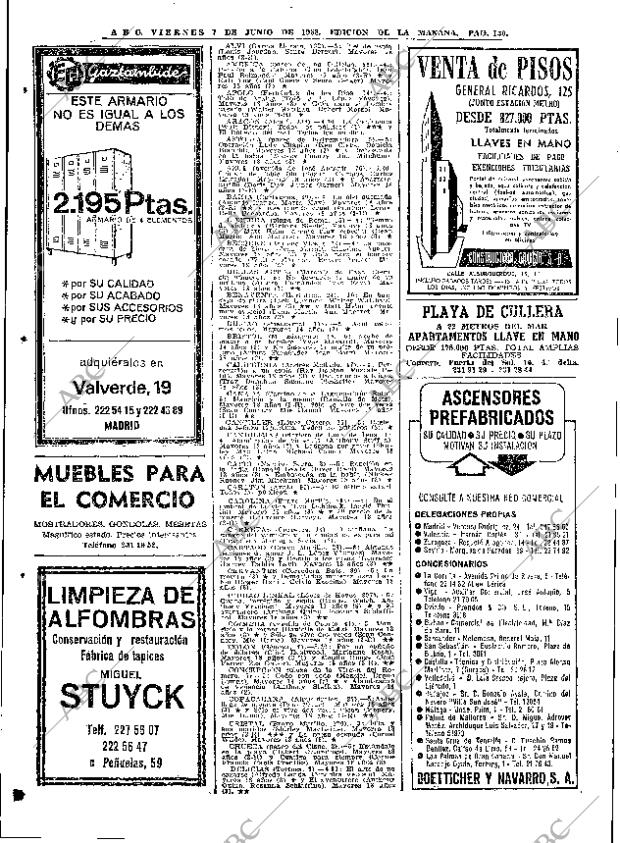 ABC MADRID 07-06-1968 página 130