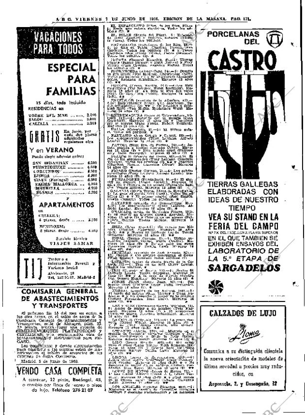 ABC MADRID 07-06-1968 página 131