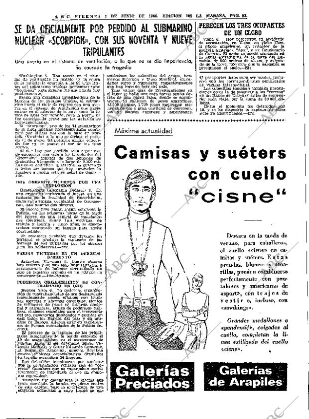 ABC MADRID 07-06-1968 página 83