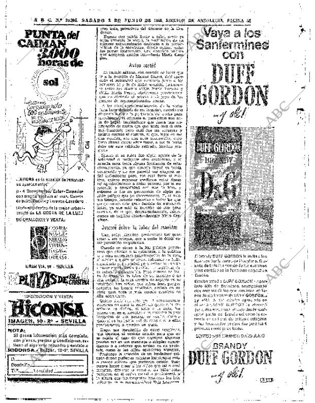 ABC SEVILLA 08-06-1968 página 58