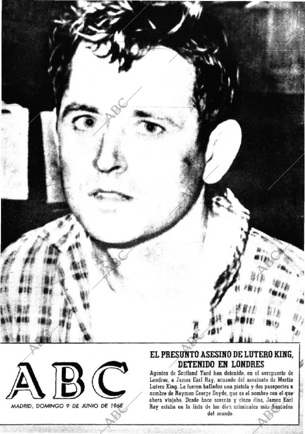 ABC MADRID 09-06-1968 página 1