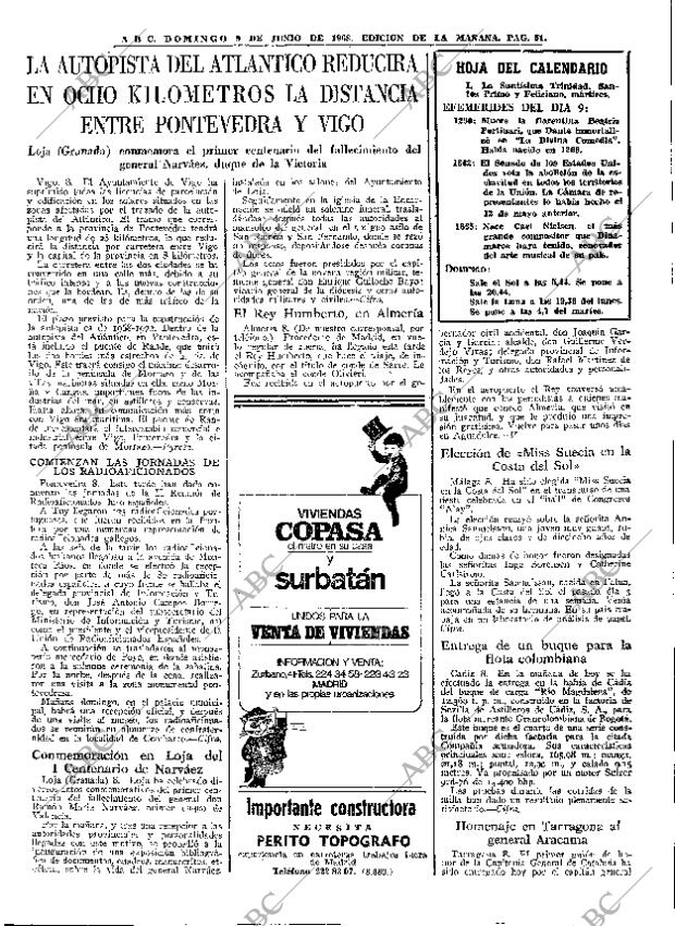 ABC MADRID 09-06-1968 página 51