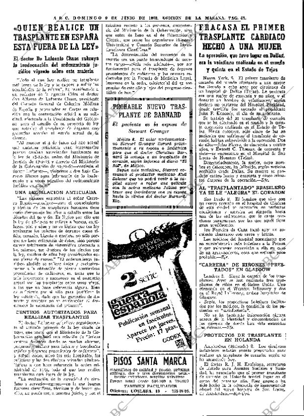 ABC MADRID 09-06-1968 página 67