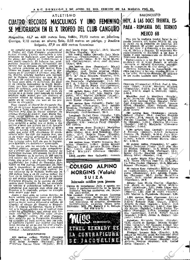 ABC MADRID 09-06-1968 página 83