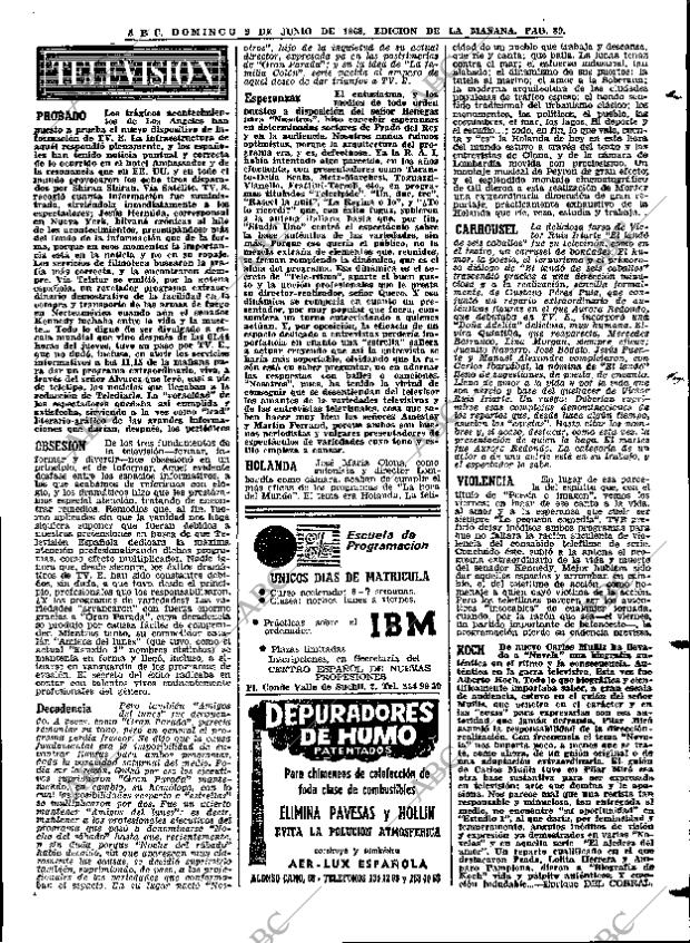 ABC MADRID 09-06-1968 página 89