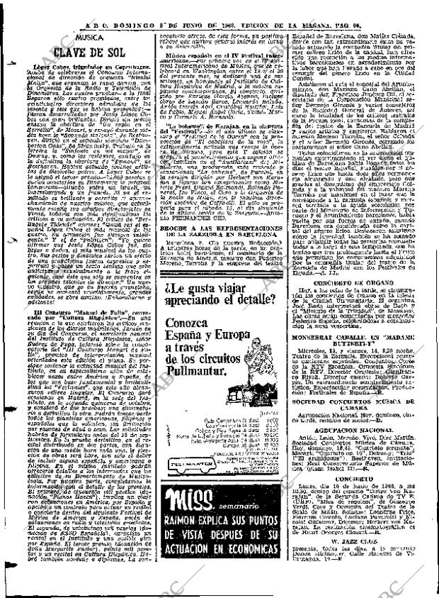 ABC MADRID 09-06-1968 página 90