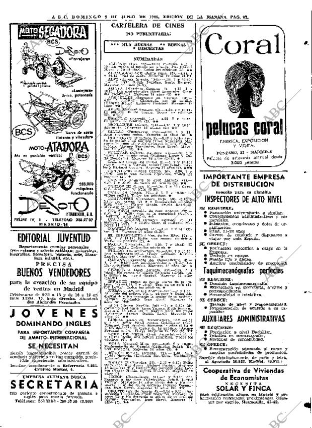 ABC MADRID 09-06-1968 página 97