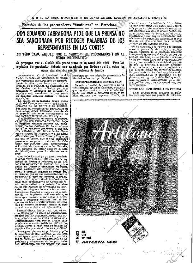 ABC SEVILLA 09-06-1968 página 45