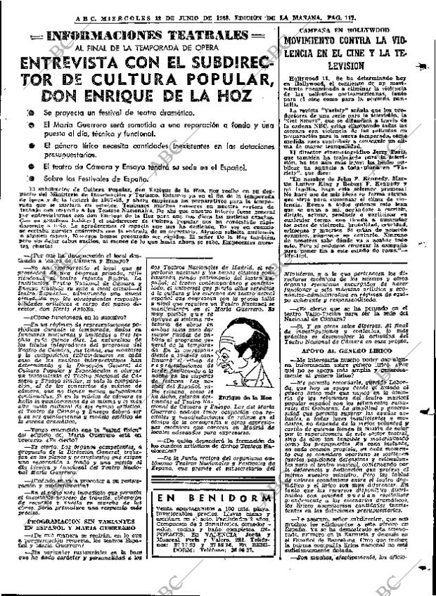 ABC MADRID 12-06-1968 página 117