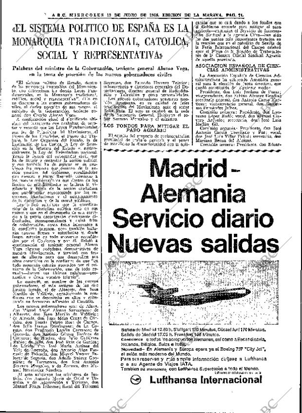 ABC MADRID 12-06-1968 página 71