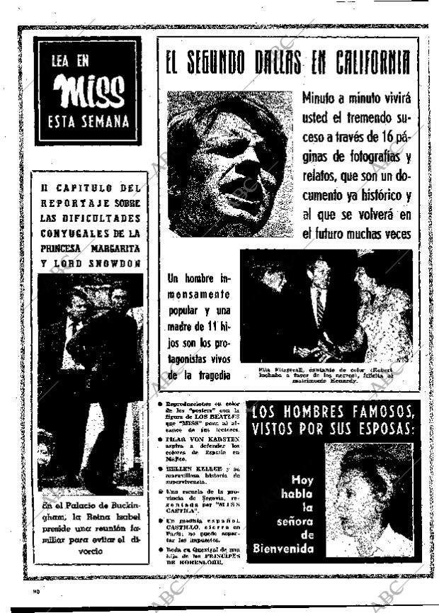 BLANCO Y NEGRO MADRID 15-06-1968 página 90