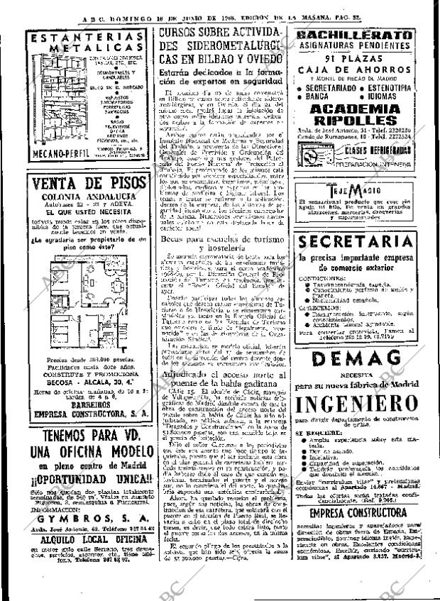 ABC MADRID 16-06-1968 página 52