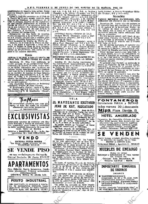 ABC MADRID 21-06-1968 página 120