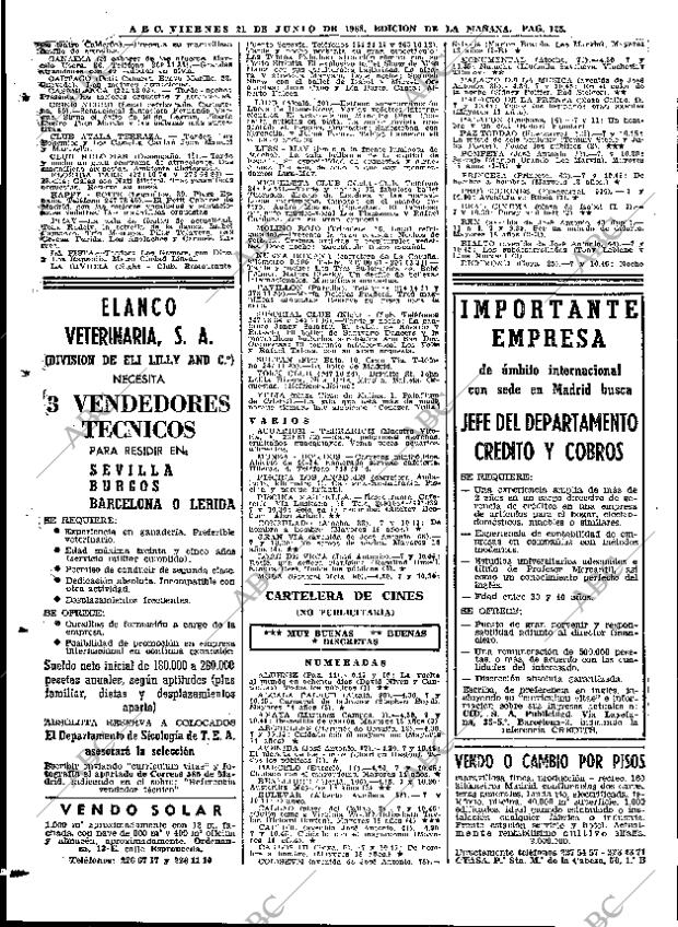 ABC MADRID 21-06-1968 página 128