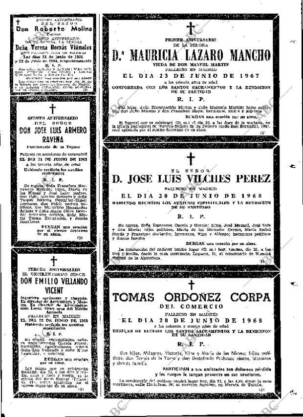 ABC MADRID 21-06-1968 página 147