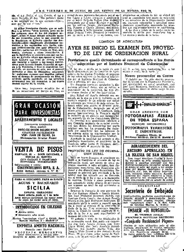 ABC MADRID 21-06-1968 página 76