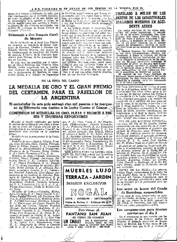 ABC MADRID 21-06-1968 página 93