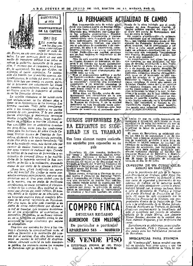 ABC MADRID 27-06-1968 página 61