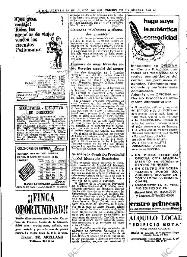 ABC MADRID 27-06-1968 página 64