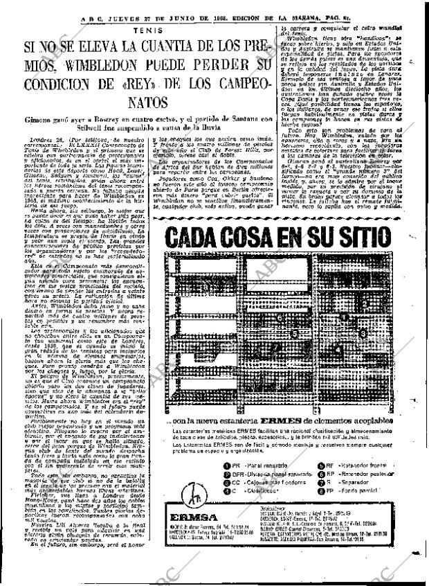 ABC MADRID 27-06-1968 página 87