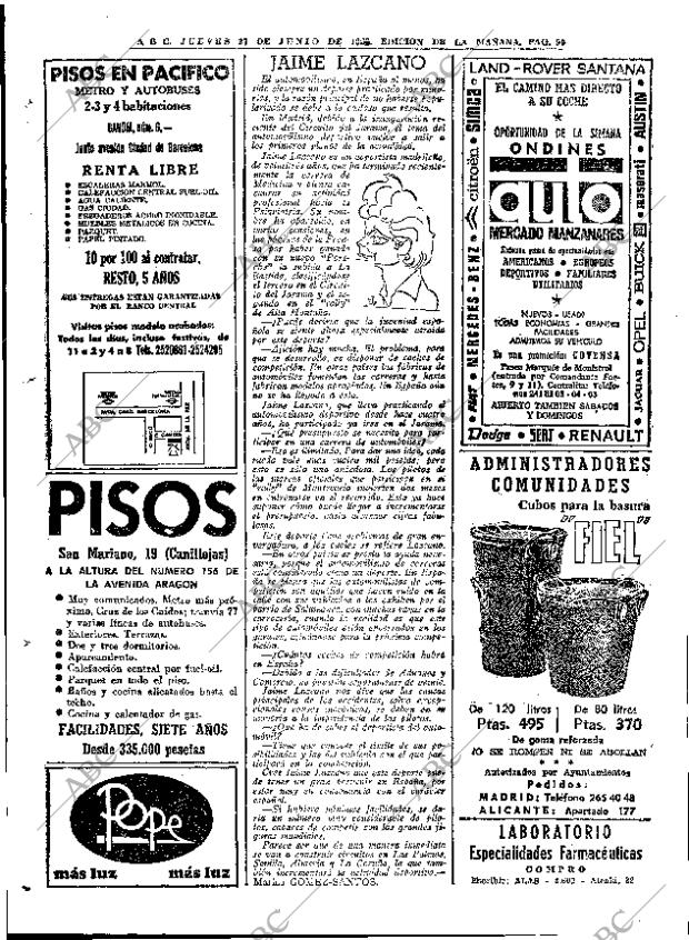 ABC MADRID 27-06-1968 página 90