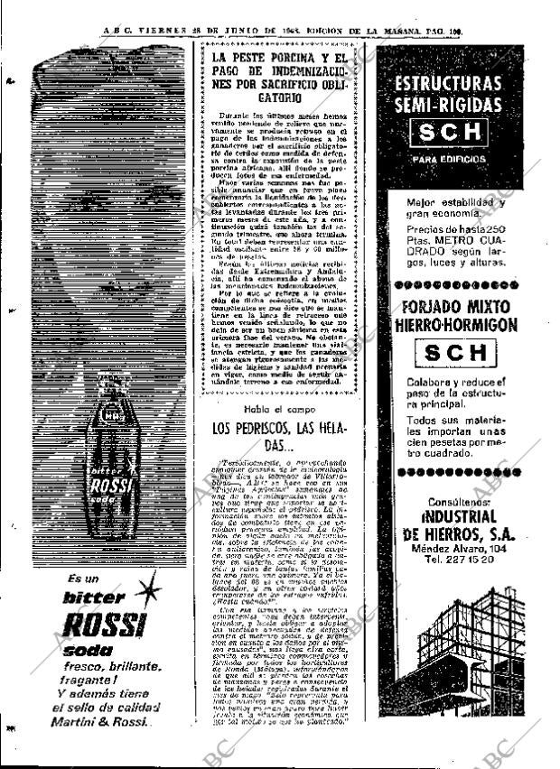 ABC MADRID 28-06-1968 página 100