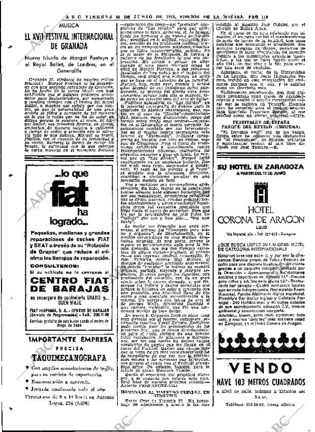 ABC MADRID 28-06-1968 página 118