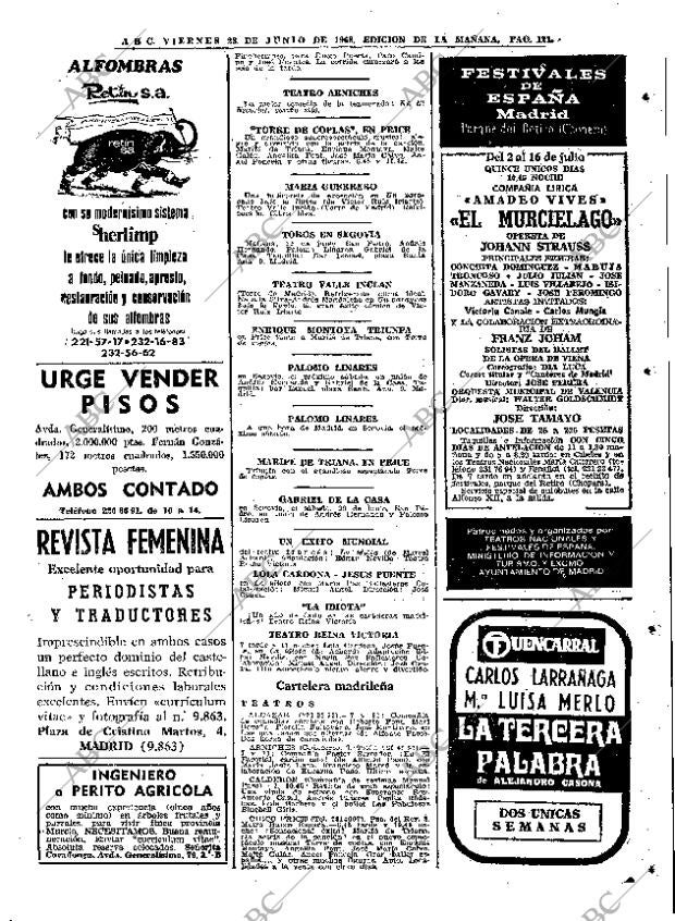 ABC MADRID 28-06-1968 página 121