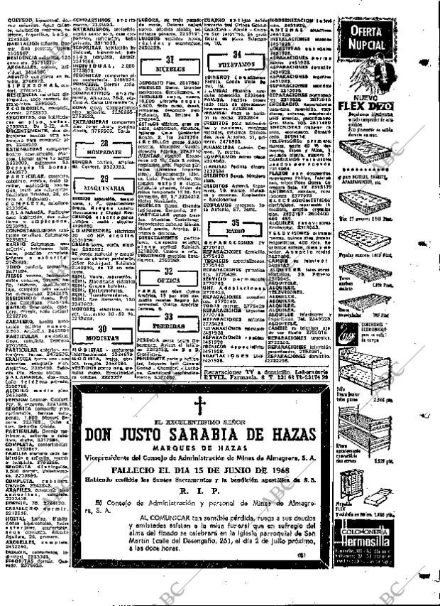 ABC MADRID 28-06-1968 página 139