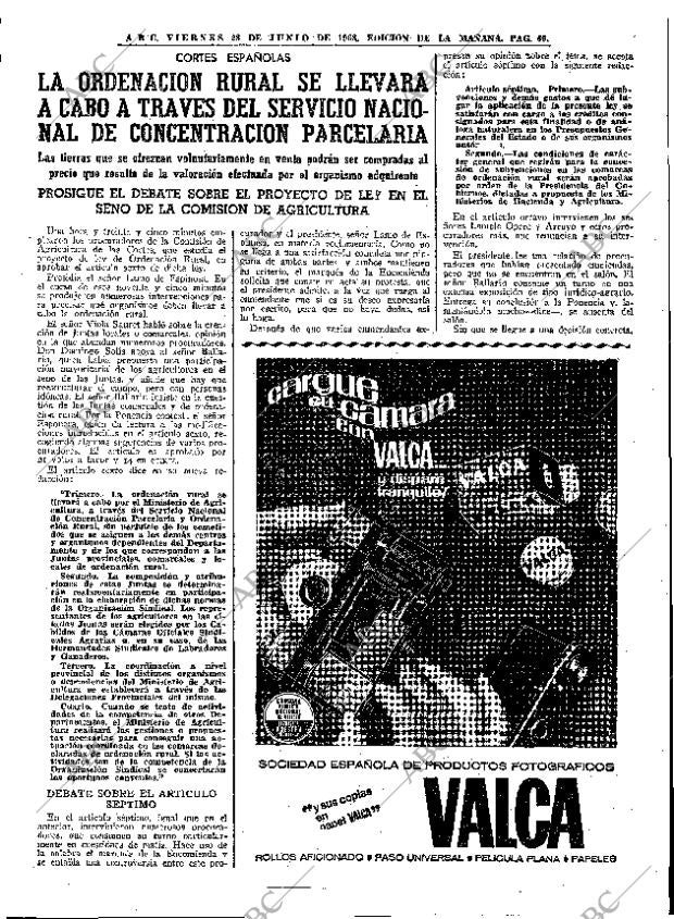 ABC MADRID 28-06-1968 página 69
