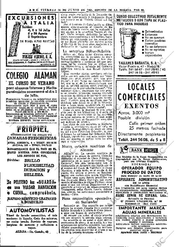 ABC MADRID 28-06-1968 página 80