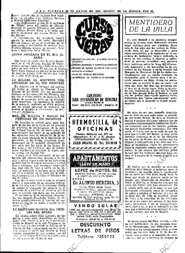 ABC MADRID 28-06-1968 página 90