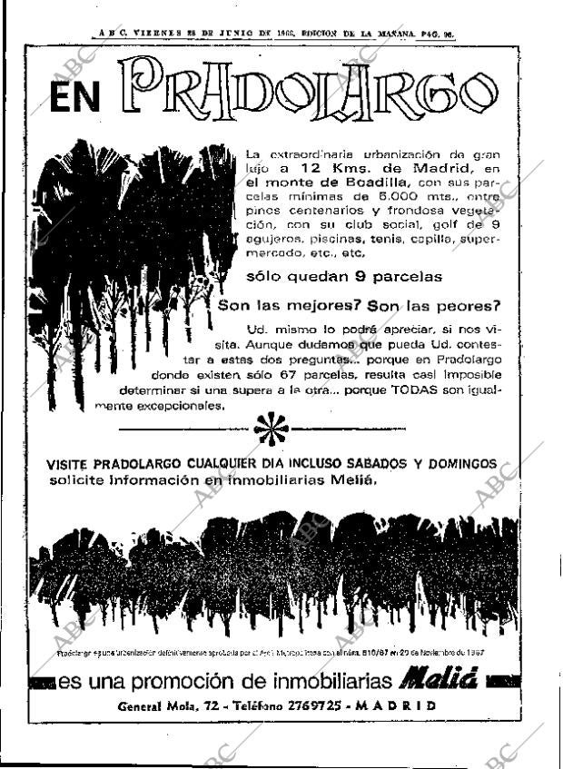 ABC MADRID 28-06-1968 página 96