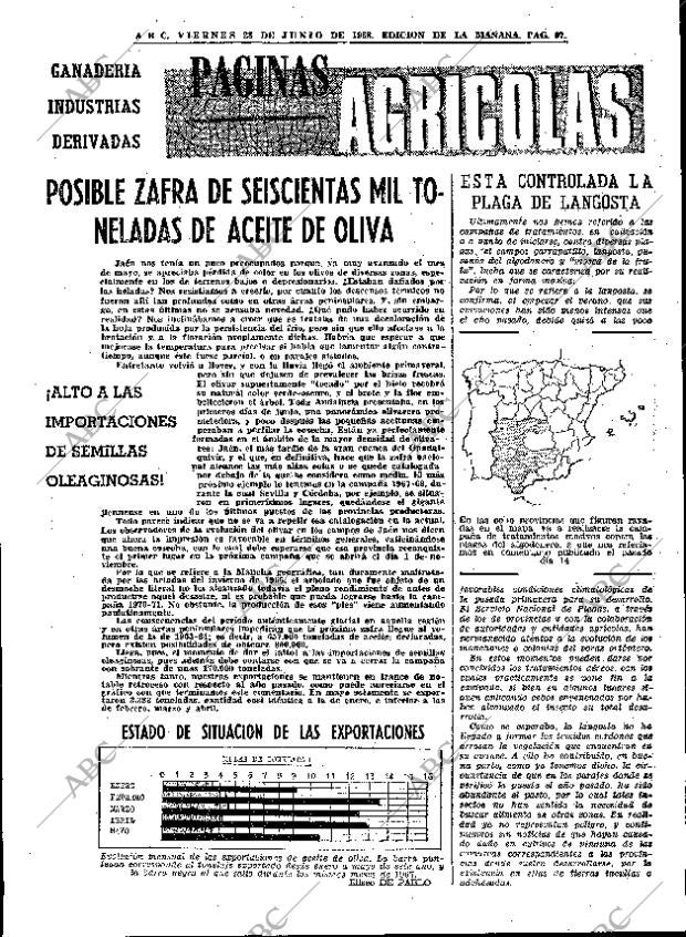 ABC MADRID 28-06-1968 página 97