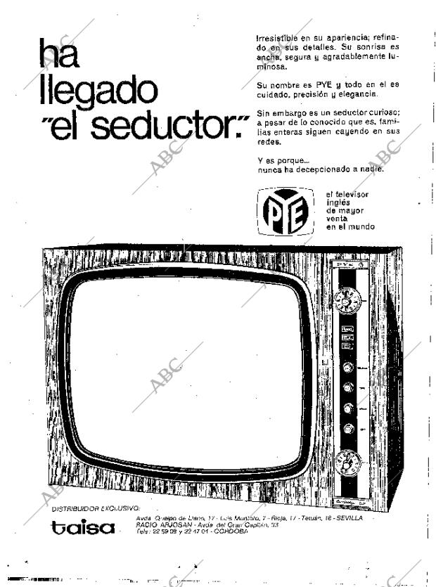 ABC SEVILLA 28-06-1968 página 28