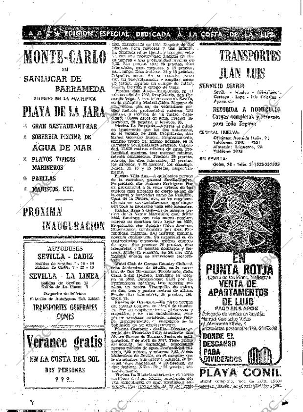 ABC SEVILLA 28-06-1968 página 64