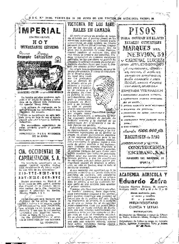 ABC SEVILLA 28-06-1968 página 80