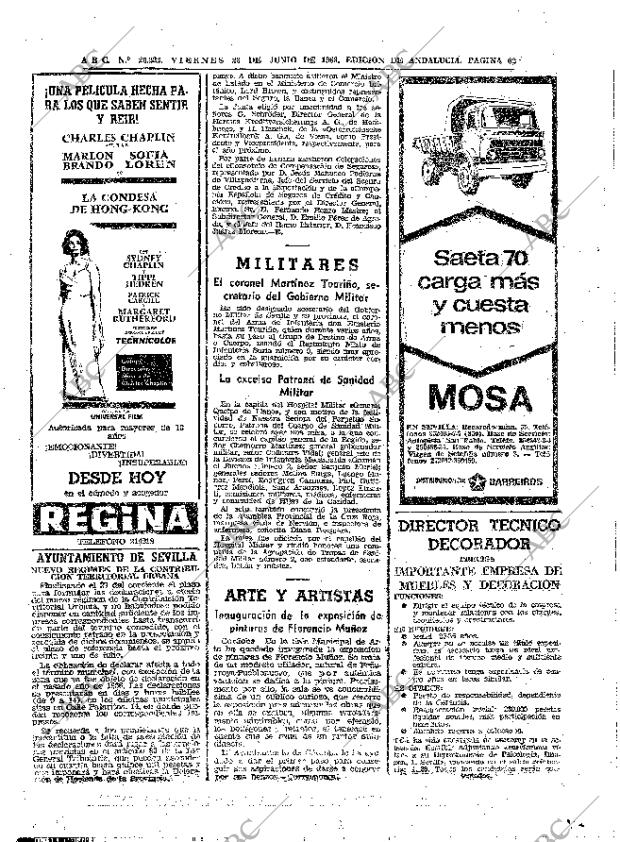 ABC SEVILLA 28-06-1968 página 92