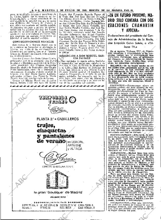 ABC MADRID 02-07-1968 página 41